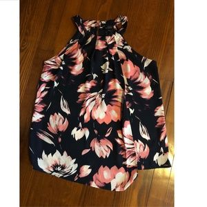 The Limited Navy Sleeveless Halter Size M